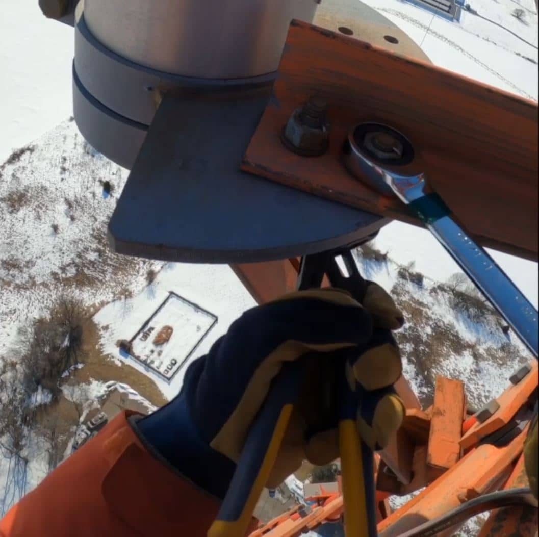 Tower Maintenance Bolt Change Out