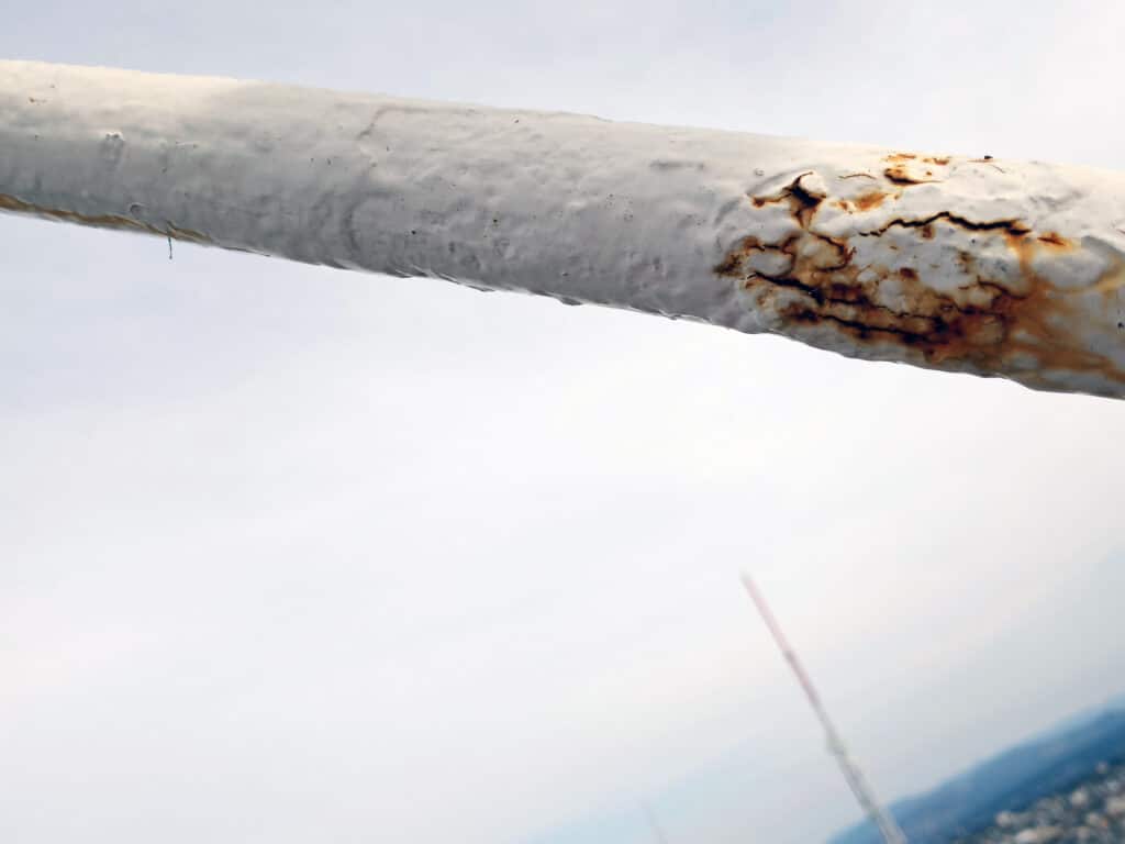 Bleed Through Rust - Tower Paint